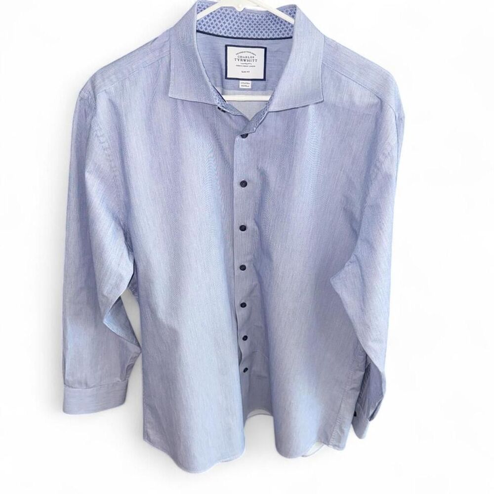 Charles-tyrwhitt Men's Blue Shirt